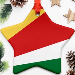 Seychelles Flag Ornament (star) by FlagGallery