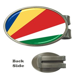 Seychelles Flag Money Clips (oval)  by FlagGallery