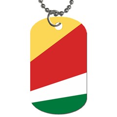 Seychelles Flag Dog Tag (one Side) by FlagGallery