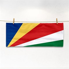 Seychelles Flag Hand Towel by FlagGallery