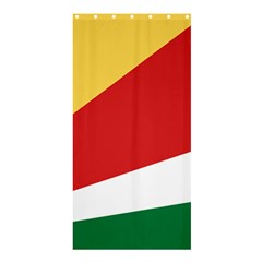 Seychelles Flag Shower Curtain 36  X 72  (stall)  by FlagGallery