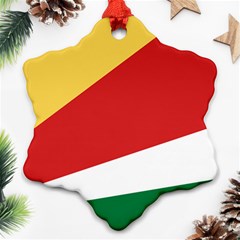 Seychelles Flag Ornament (snowflake) by FlagGallery