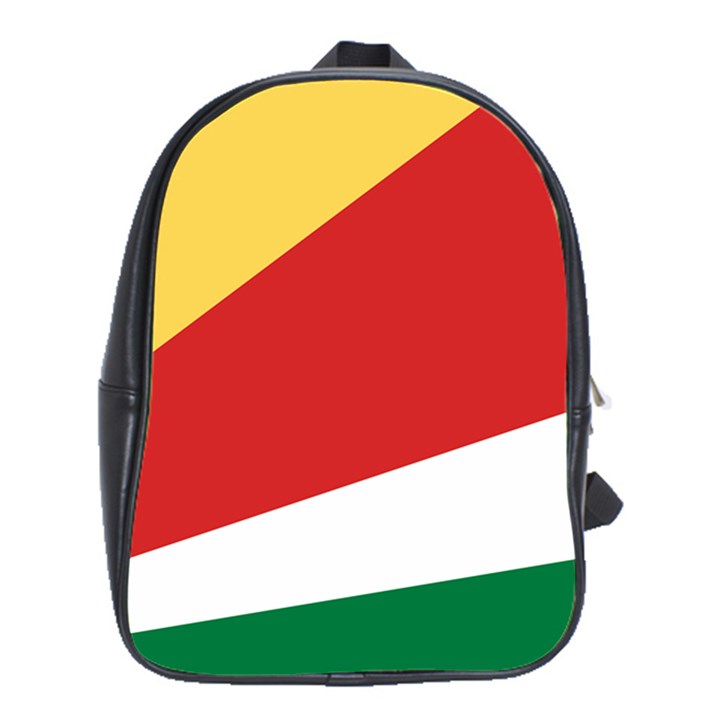 Seychelles flag School Bag (XL)