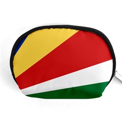 Seychelles Flag Accessory Pouch (medium) by FlagGallery