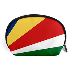 Seychelles Flag Accessory Pouch (large) by FlagGallery