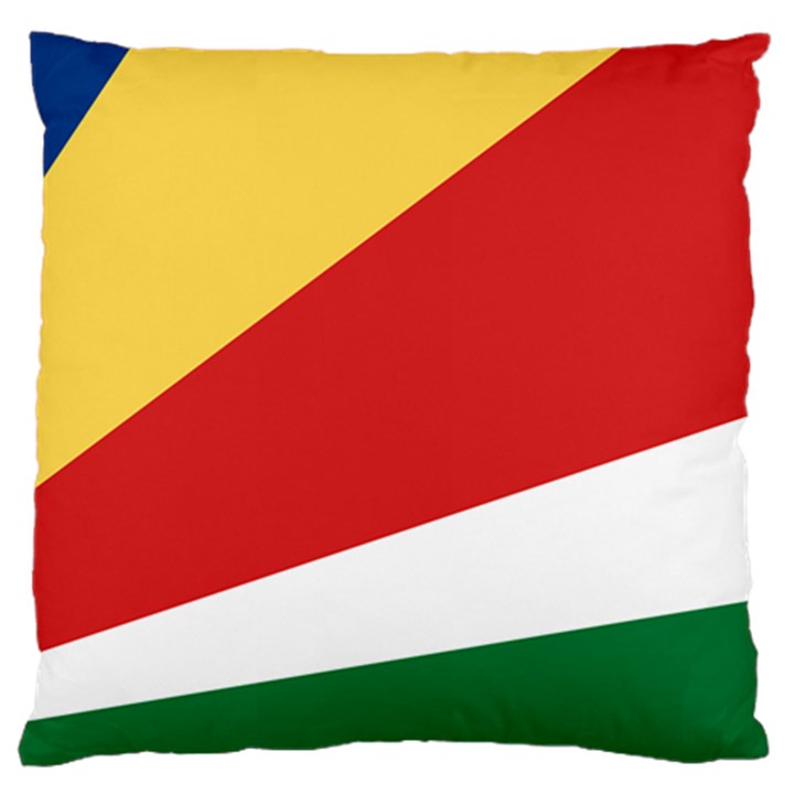 Seychelles flag Standard Flano Cushion Case (One Side)