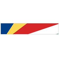 Seychelles Flag Large Flano Scarf  by FlagGallery