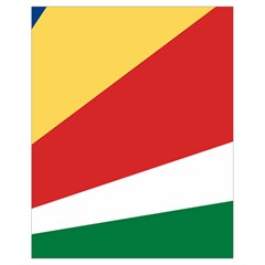 Seychelles Flag Drawstring Bag (small) by FlagGallery