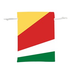 Seychelles Flag Lightweight Drawstring Pouch (l) by FlagGallery