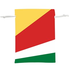 Seychelles Flag  Lightweight Drawstring Pouch (xl) by FlagGallery