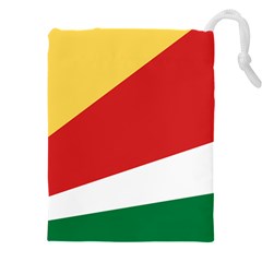 Seychelles Flag Drawstring Pouch (4xl) by FlagGallery