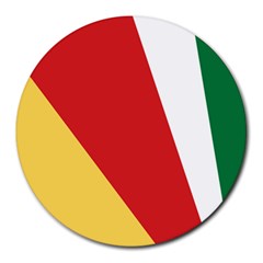 Seychelles-flag12 Round Mousepads by FlagGallery