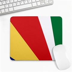 Seychelles-flag12 Large Mousepads by FlagGallery