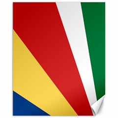 Seychelles-flag12 Canvas 11  X 14  by FlagGallery