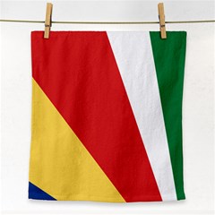 Seychelles-flag12 Face Towel by FlagGallery