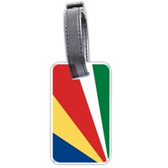 Seychelles-flag12 Luggage Tag (one Side) by FlagGallery