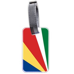 Seychelles-flag12 Luggage Tag (two Sides) by FlagGallery