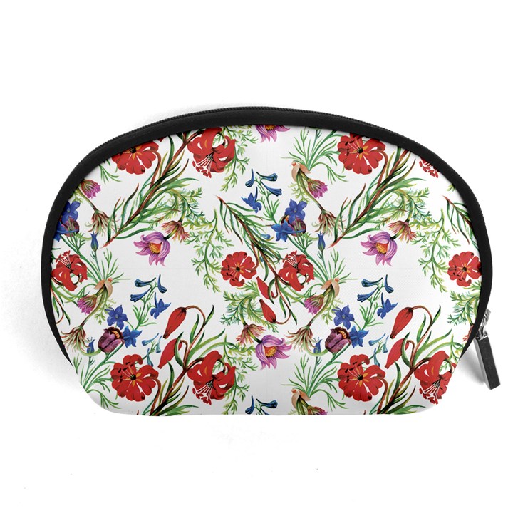 Flowers pattern Accessory Pouch (Large)