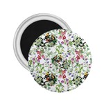 Green flora 2.25  Magnets Front