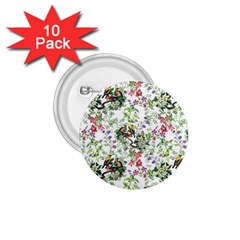 Green Flora 1 75  Buttons (10 Pack) by goljakoff