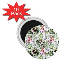 Green Flora 1 75  Magnets (10 Pack)  by goljakoff