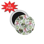 Green flora 1.75  Magnets (10 pack)  Front