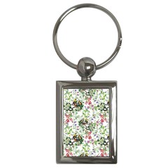 Green Flora Key Chain (rectangle) by goljakoff