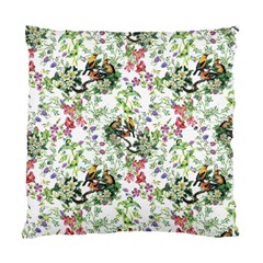 Green Flora Standard Cushion Case (one Side) by goljakoff