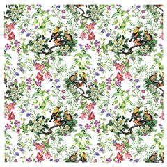 Green Flora Wooden Puzzle Square by goljakoff