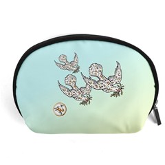 Peace Doves - By Larenard Accessory Pouch (large) by LaRenard