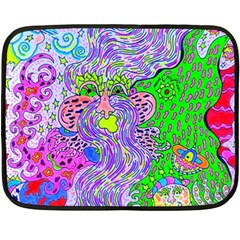 Shapechanger Double Sided Fleece Blanket (mini)  by chellerayartisans