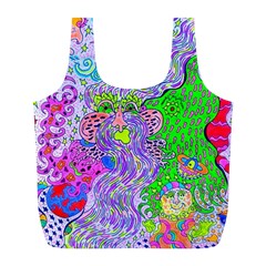 Shapechanger Full Print Recycle Bag (l) by chellerayartisans