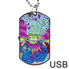 Supersoniccelestialpower2020 Dog Tag Usb Flash (two Sides) by chellerayartisans