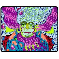 Supersoniccelestialpower2020 Double Sided Fleece Blanket (medium)  by chellerayartisans