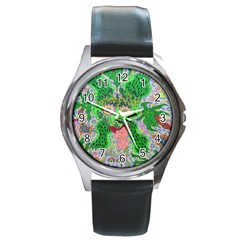 Supersonicfrog Round Metal Watch by chellerayartisans