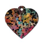 Mosaic pieces                                                    Dog Tag Heart (One Side) Front