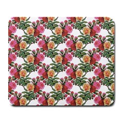 Flowers Pattern Large Mousepads by goljakoff