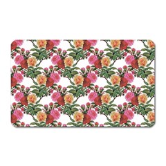 Flowers Pattern Magnet (rectangular) by goljakoff