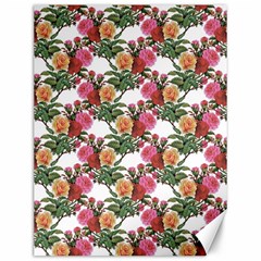 Flowers Pattern Canvas 12  X 16  by goljakoff