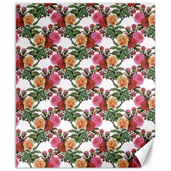 Flowers Pattern Canvas 20  X 24  by goljakoff