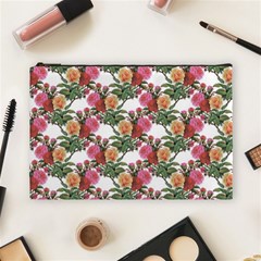 Flowers Pattern Cosmetic Bag (large) by goljakoff