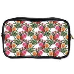 Flowers Pattern Toiletries Bag (one Side) by goljakoff