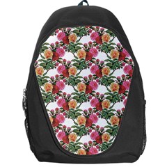 Flowers Pattern Backpack Bag by goljakoff