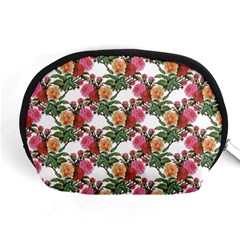 Flowers Pattern Accessory Pouch (medium) by goljakoff