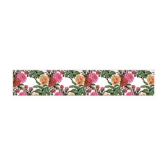 Flowers Pattern Flano Scarf (mini) by goljakoff