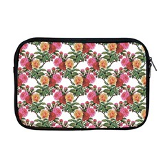 Flowers Pattern Apple Macbook Pro 17  Zipper Case by goljakoff