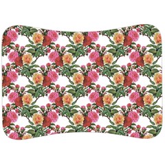 Flowers Pattern Velour Seat Head Rest Cushion by goljakoff