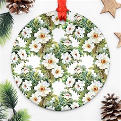 Summer Flowers Ornament (round) by goljakoff