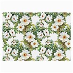 Summer flowers Large Glasses Cloth (2 Sides) Front