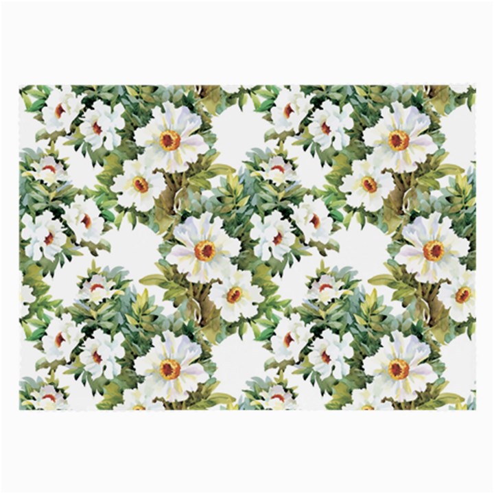 Summer flowers Large Glasses Cloth (2 Sides)